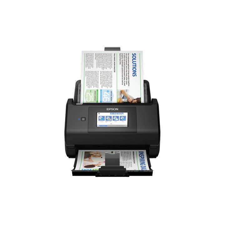 Escáner Epson ES-580W LED A4 USB 3.0 Negro (B11B258401)