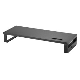 Soporte Escritorio EQUIP Monitor USB Negro (EQ650881)