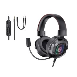 Auric+Micro CONCEPTRONIC RGB 3.5mm Negros (ATHAN03B)