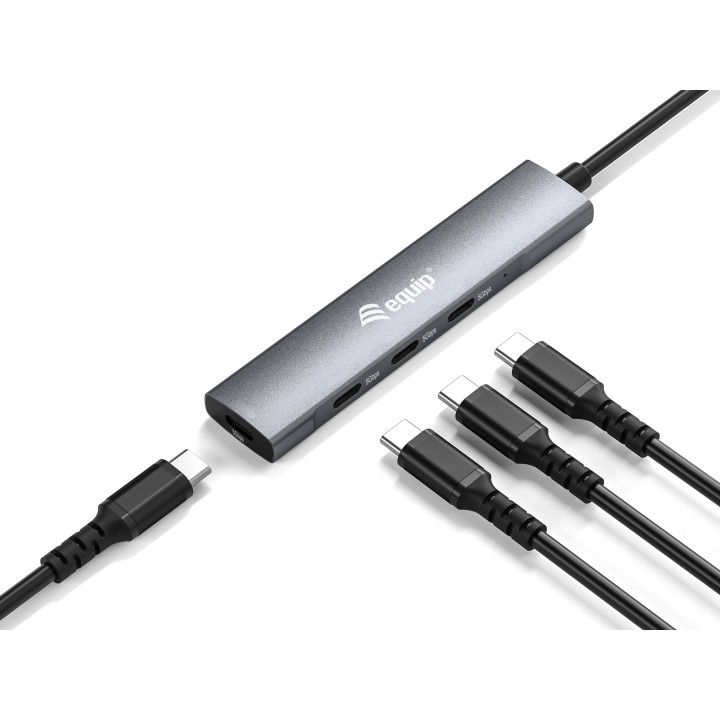 Hub EQUIP USB-C 3.0 a 4xUSB-C 3.0 (EQ128963)
