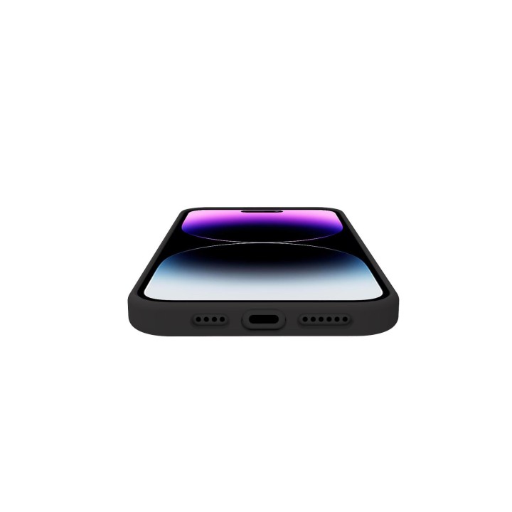 Funda CELLY Cromo iPhone 15 Pro Max Negra (CROMO1056BK)