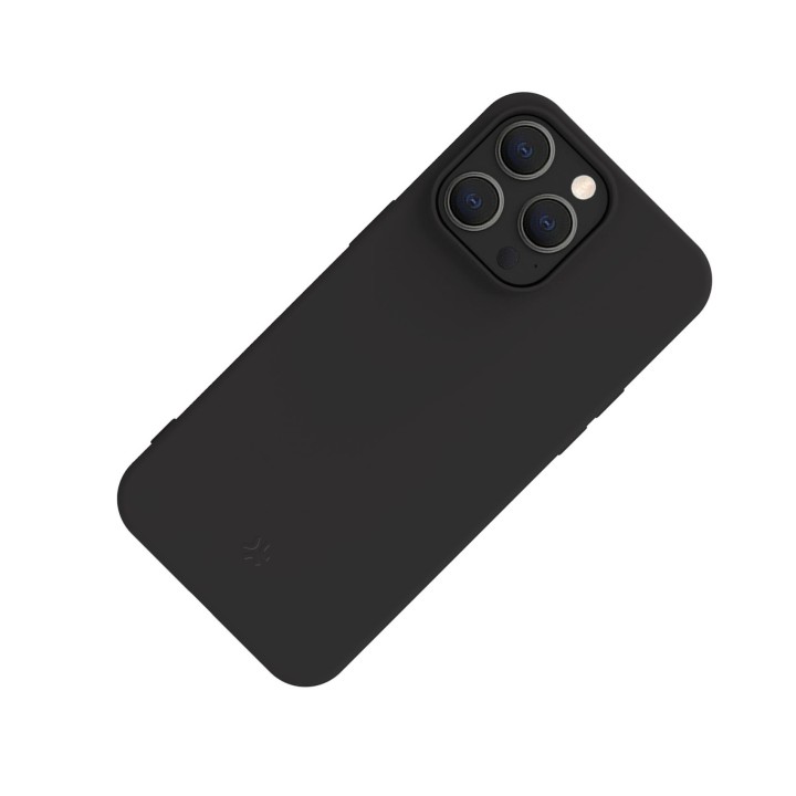 Funda CELLY Cromo iPhone 15 Pro Max Negra (CROMO1056BK)