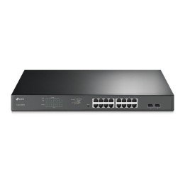 Switch TP-Link 16xRJ45 PoE+ Rack Negro (TL-SG1218MPE)