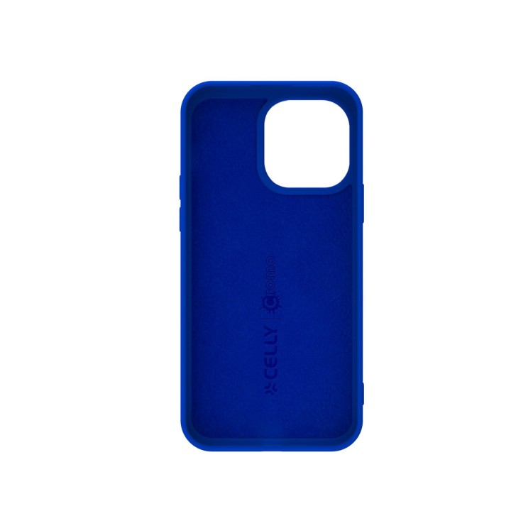 Funda CELLY Cromo 6.1" iPhone 15 Pro Azul (CROMO1054BL)