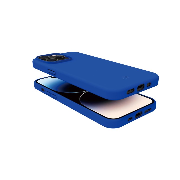 Funda CELLY Cromo 6.1" iPhone 15 Pro Azul (CROMO1054BL)