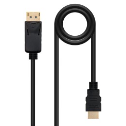 Nanocable DP/M a HDMI/M 0.5m Negro (10.15.4300)