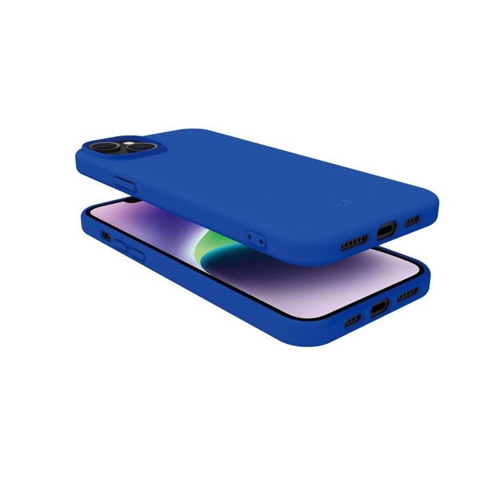 Funda CELLY Cromo iPhone 15 Plus Azul (CROMO1055BL)