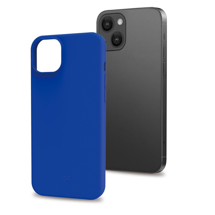 Funda CELLY Cromo iPhone 15 Plus Azul (CROMO1055BL)