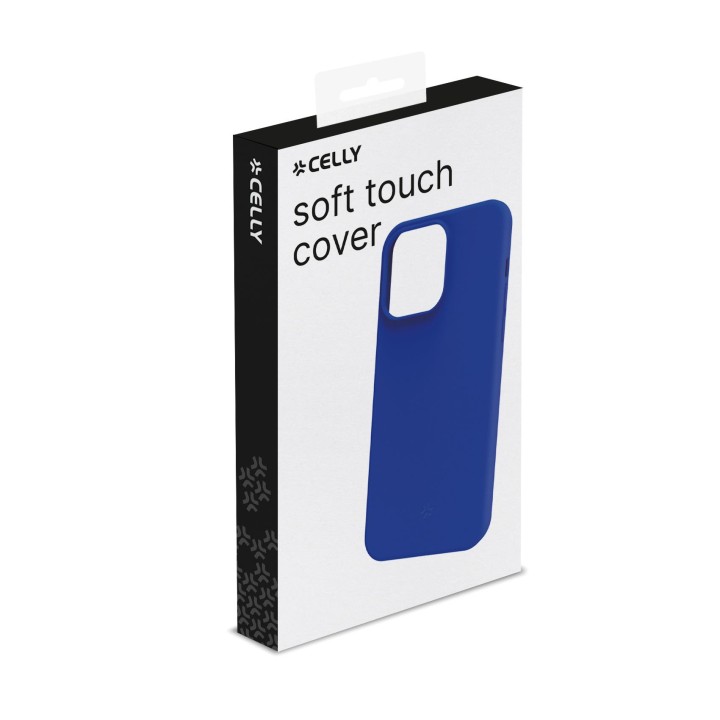 Funda CELLY Cromo iPhone 15 Plus Azul (CROMO1055BL)