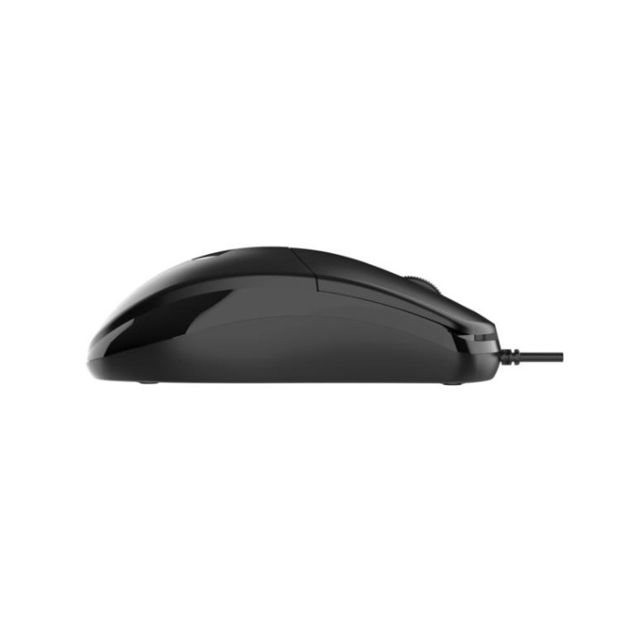 Ratón NILOX Óptico USB-A 1200dpi Negro (MOUSB1011)