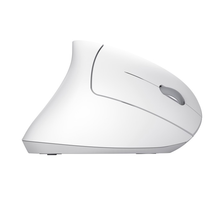 Ratón Vertical Trust Verto Óptico RF Blanco (25132)