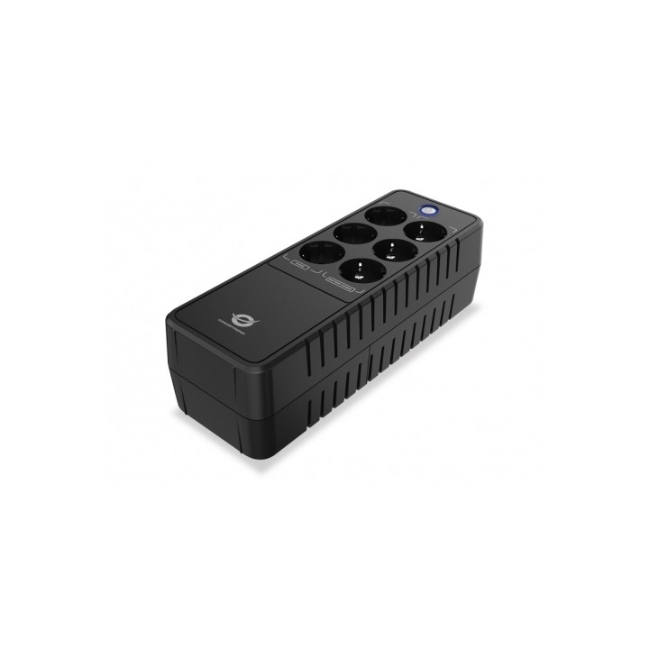 S.A.I. CONCEPTRONIC 650VA 360W 2xRJ45 Negra (ZEUS05E)