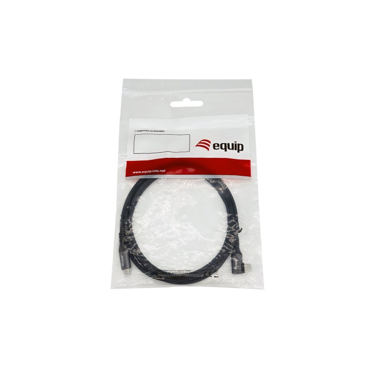 Cable EQUIP USB-C/M a USB-C/M Acodado 3m (EQ128893)
