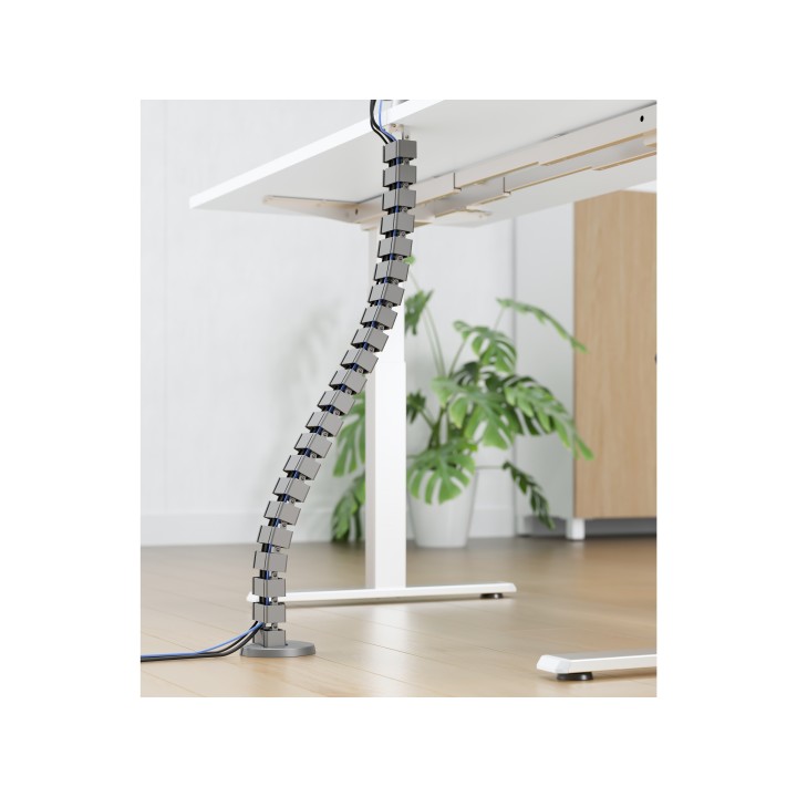 Organizador de Cables EQUIP Escritorio Gris (EQ650860)