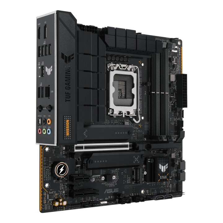 ASUS TUF GAMING B760M-PLUS WIFI II: (1700) 4DDR5 mATX