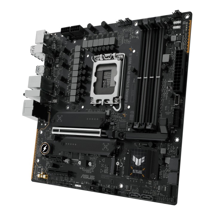 ASUS TUF GAMING B760M-PLUS WIFI II: (1700) 4DDR5 mATX