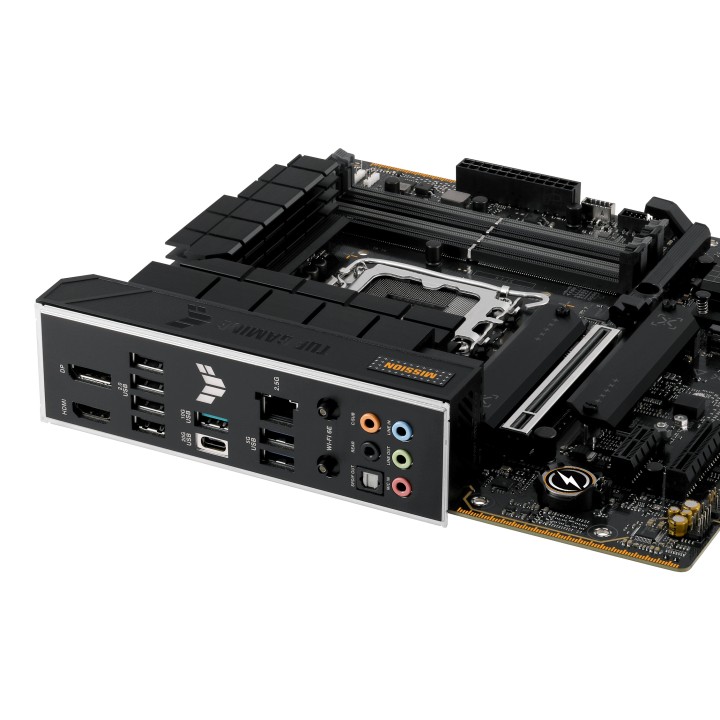 ASUS TUF GAMING B760M-PLUS WIFI II: (1700) 4DDR5 mATX