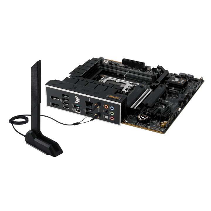 ASUS TUF GAMING B760M-PLUS WIFI II: (1700) 4DDR5 mATX