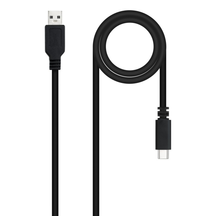Nanocable USB-A/M a USB-A/M 3m Negro (10.01.2103)