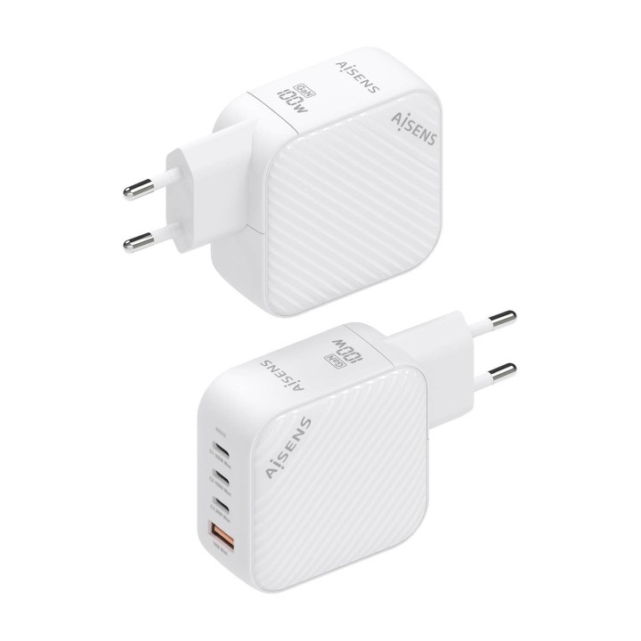 Cargador Pared AISENS 1USB-A 3USB-C (ASCH-100W4P028-W)