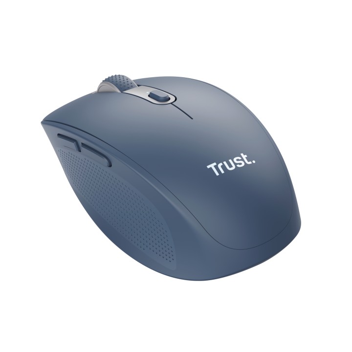 Ratón Trust Ozaa Óptico RF/Bluetooth Azul (24934)