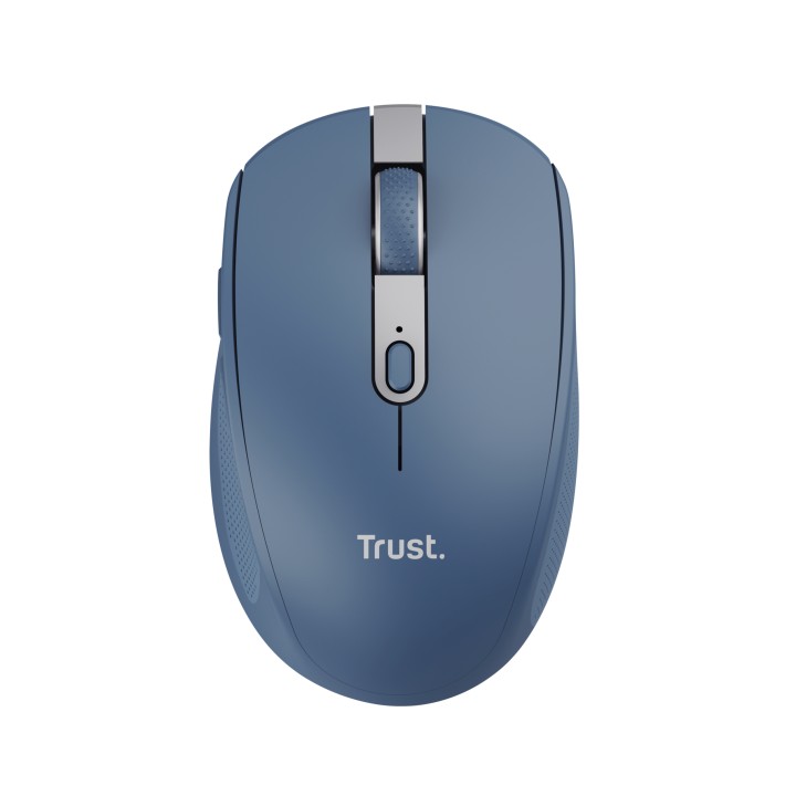 Ratón Trust Ozaa Óptico RF/Bluetooth Azul (24934)