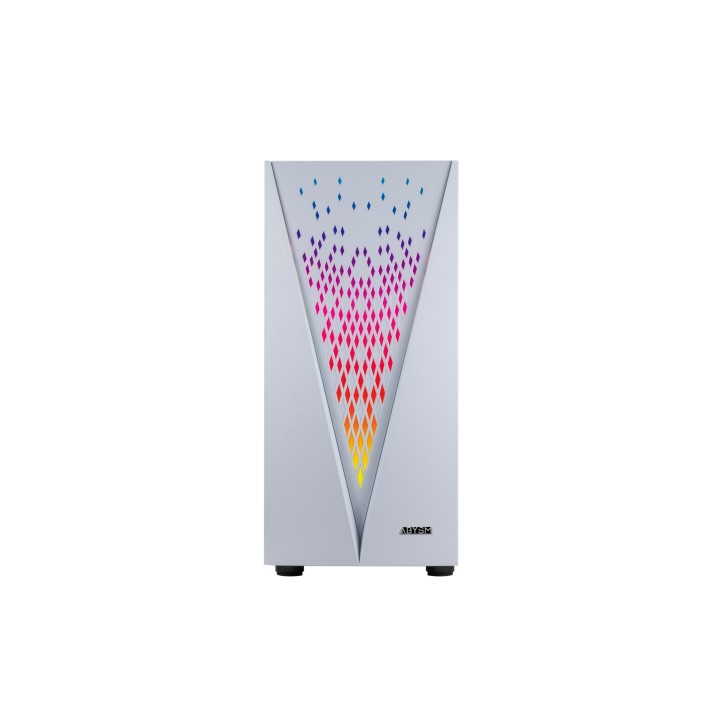Caja Abysm Danube Kolpa ARGB ATX mATX Blanca (AB812110)