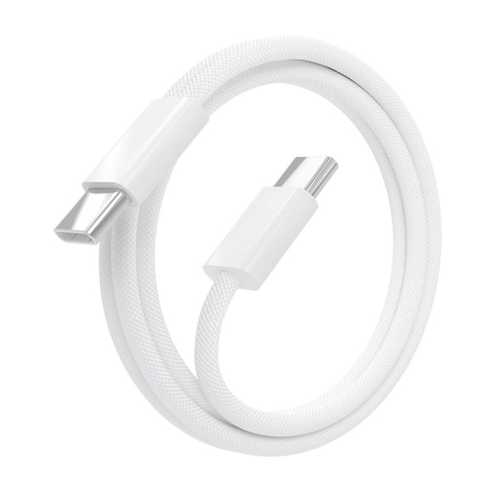Cable AISENS USB-C/M a USB-C/M 1m Blanco (A107-0855)