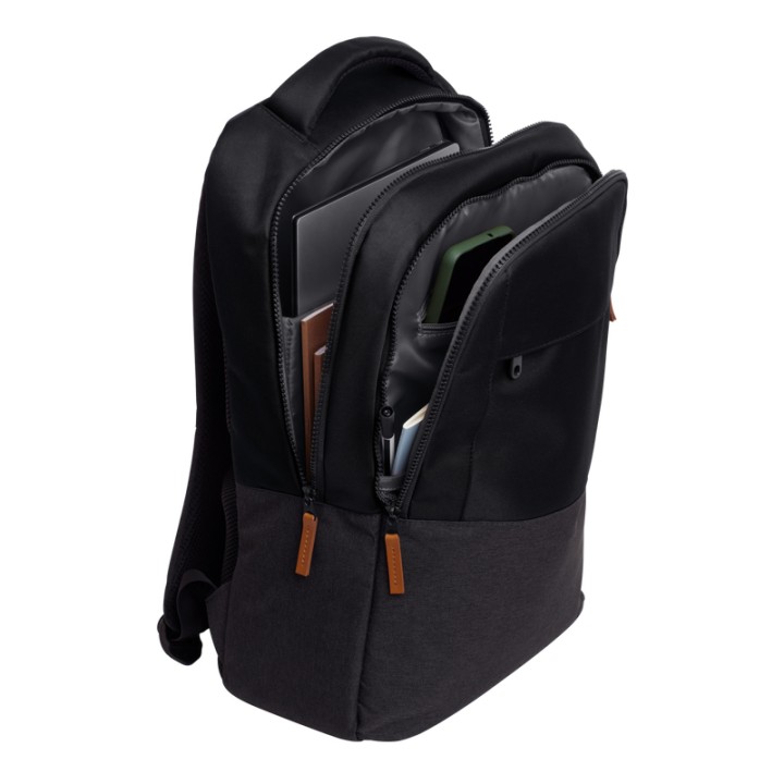 Mochila Trust Lisboa 16" Poliéster 23L Negra (25244)