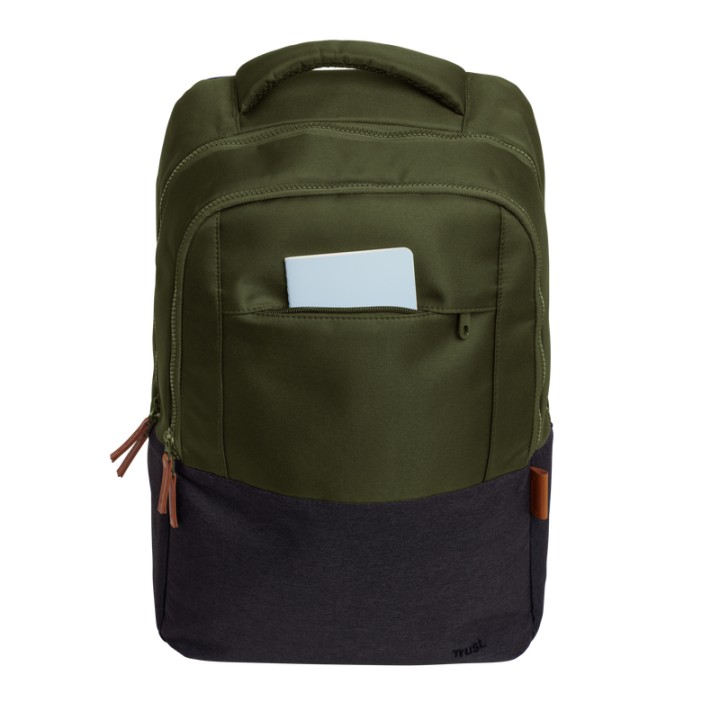 Mochila Trust Lisboa 16" Poliéster 23L Verde (25243)