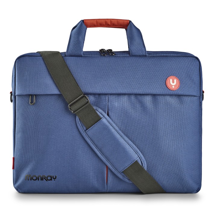 Maletin NGS Monray 15.6" Tela/Poliéster Azul (SEAMAN)