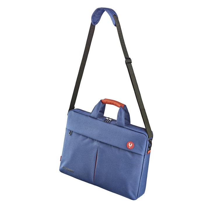 Maletin NGS Monray 15.6" Tela/Poliéster Azul (SEAMAN)
