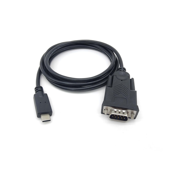 Cable EQUIP USB-C/M a RS232 DB9/M 1.5m Negro (EQ133392)