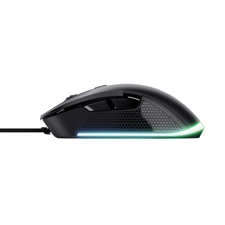 Ratón Gaming Trust GTX922 Ybar RGB USB-A Negro (24729)