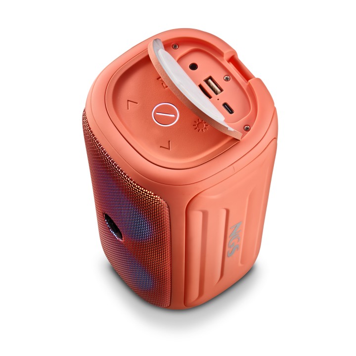 Altavoz NGS BT 3.5mm USB 32W Coral (ROLLERBEASTCORAL)