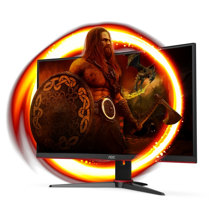 Monitor Gaming AOC 24" VA FHD Curvo Negro (C24G2AE/BK)