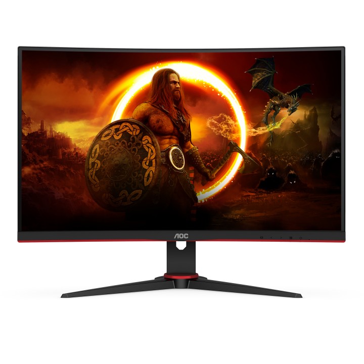 Monitor Gaming AOC 24" VA FHD Curvo Negro (C24G2AE/BK)