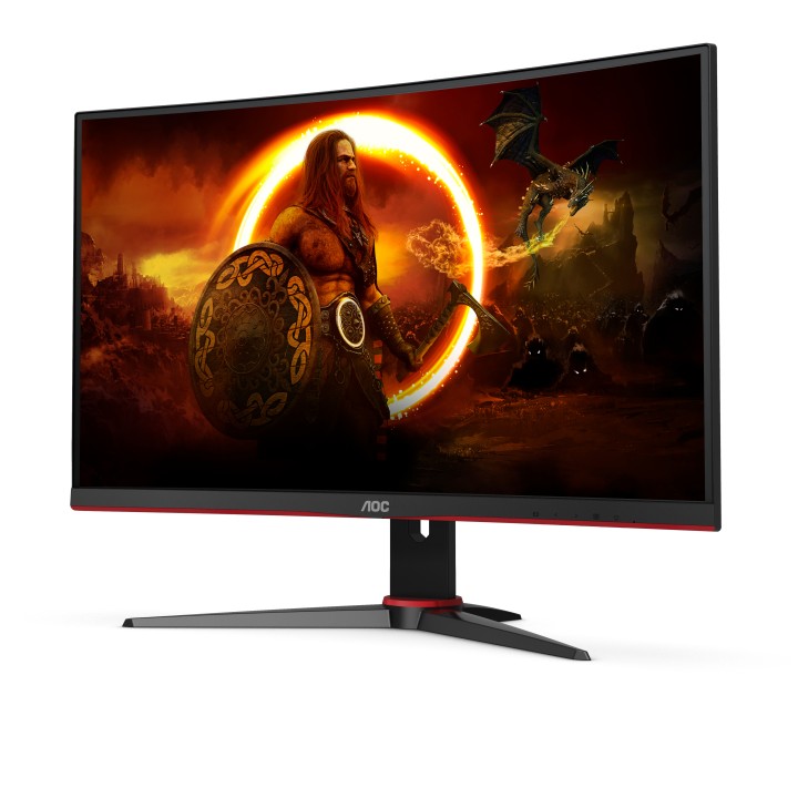 Monitor Gaming AOC 24" VA FHD Curvo Negro (C24G2AE/BK)