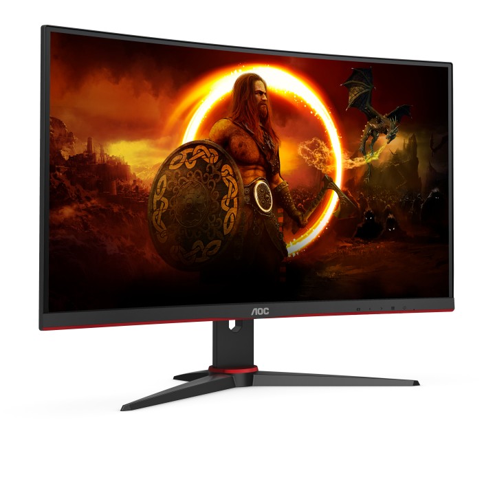 Monitor Gaming AOC 24" VA FHD Curvo Negro (C24G2AE/BK)