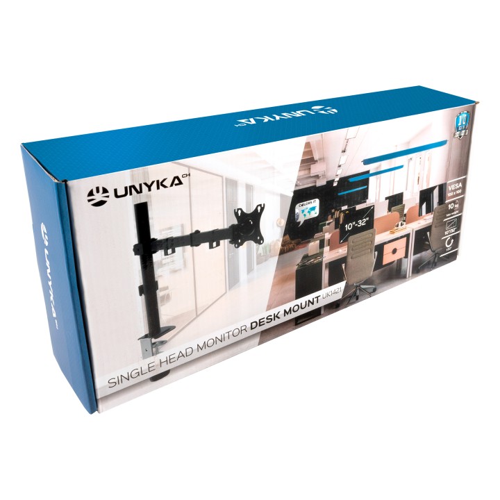 Soporte Escritorio UNYKA UK1421 13-32" 1brazo(UK710101)