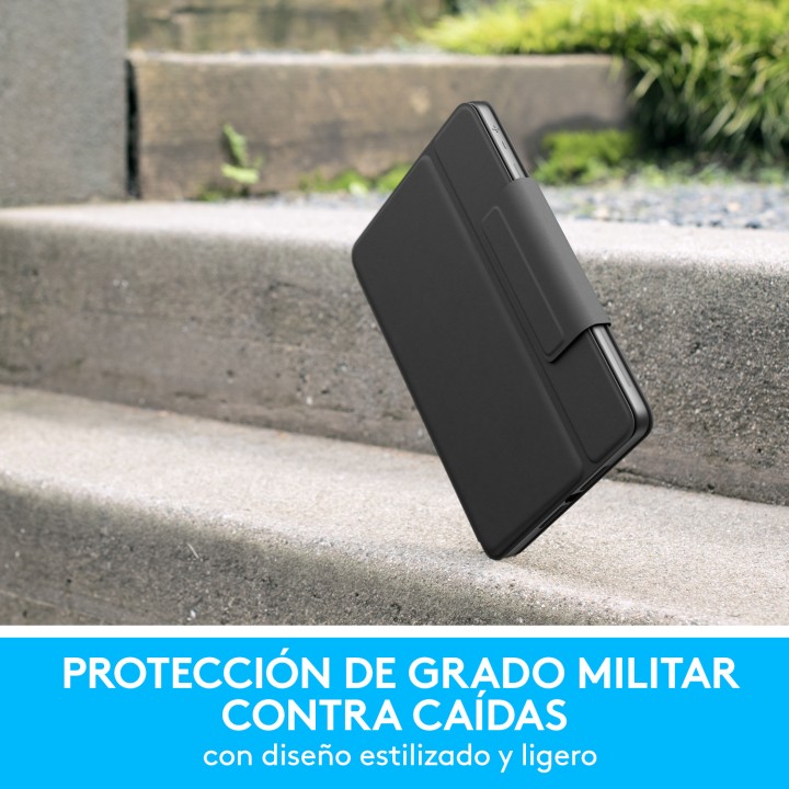 Funda+Teclado LOGITECH iPad Gen7 Grafito (920-009317)