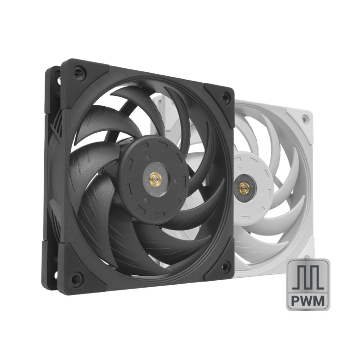 Ventilador Mars Gaming 120mm PWM Negro (MFNC)