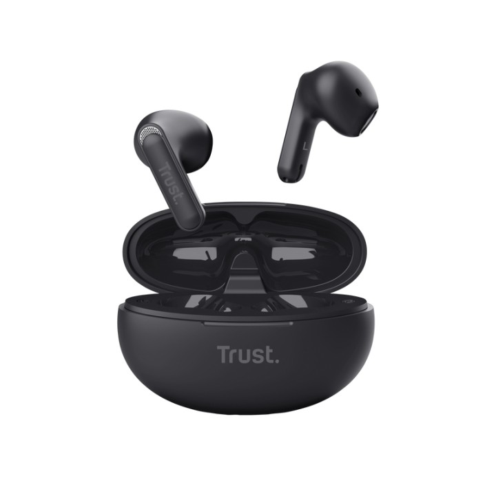 Auriculares Trust Yavi TWS Intraural BT Negros (25298)