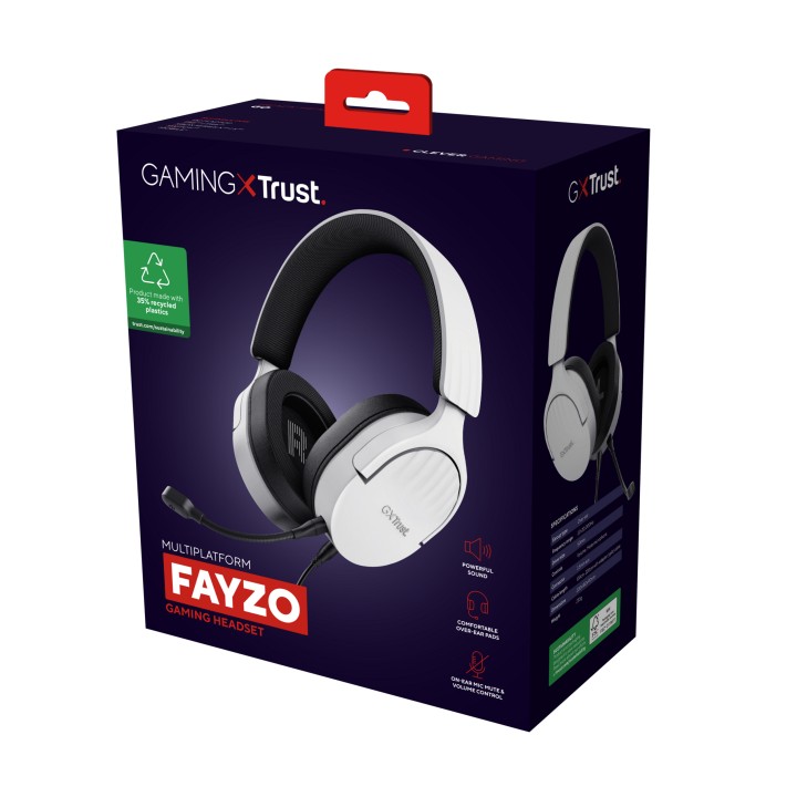 Auric+Micro Gaming Trust GXT 489W 3.5mm N/B (25210)
