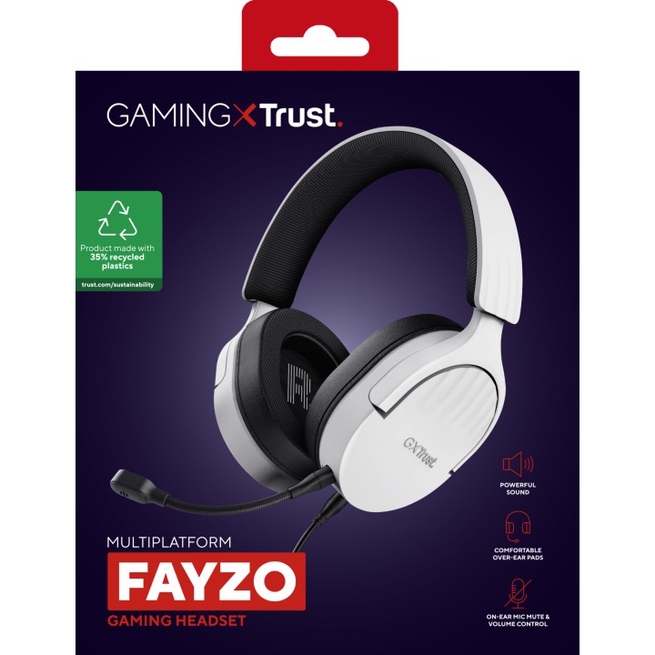 Auric+Micro Gaming Trust GXT 489W 3.5mm N/B (25210)