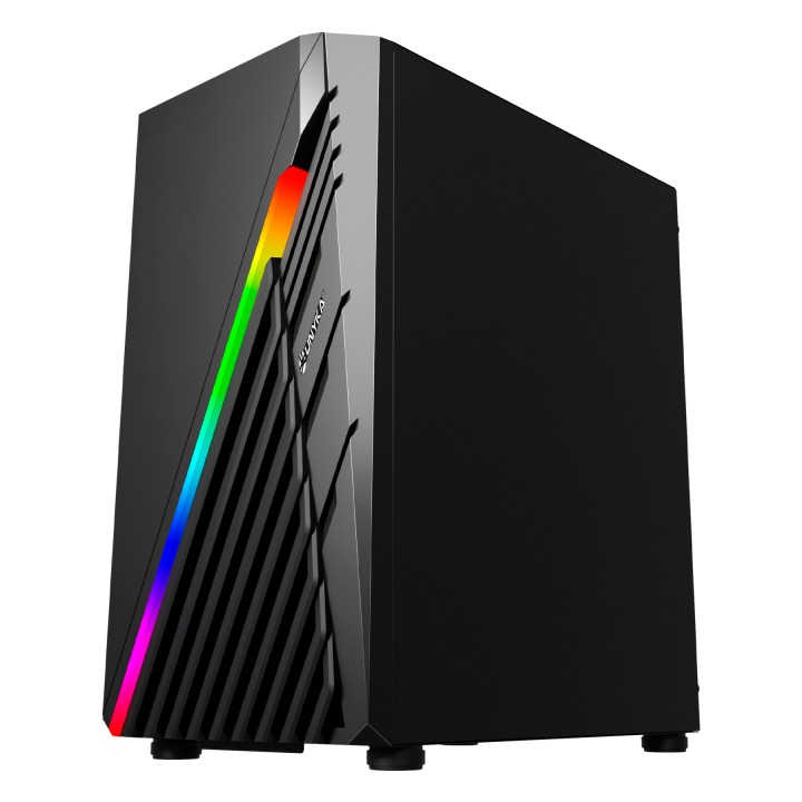 Caja UNYKA Mini Glayze ARGB mATX Negra (UK113021)