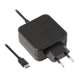 Cargador Pared NGS 45W Cable USB-C Negro (W-45WTYPEC)