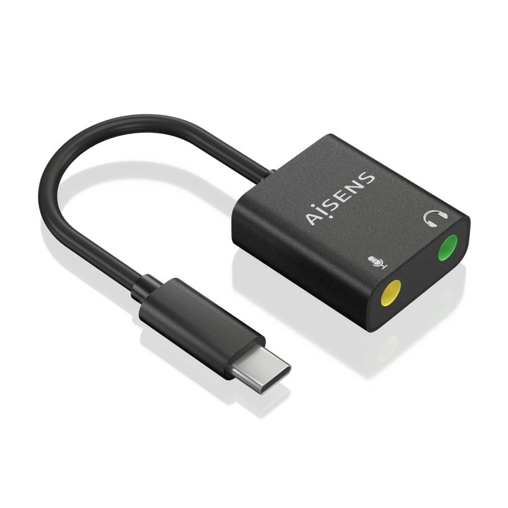 Tarjeta de Sonido AISENS USB-C/M a 2x3.5mm (A109-0767)