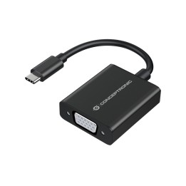 Cable CONCEPTRONIC USB-C/M a VGA/H 0.108m (ABBY05B)