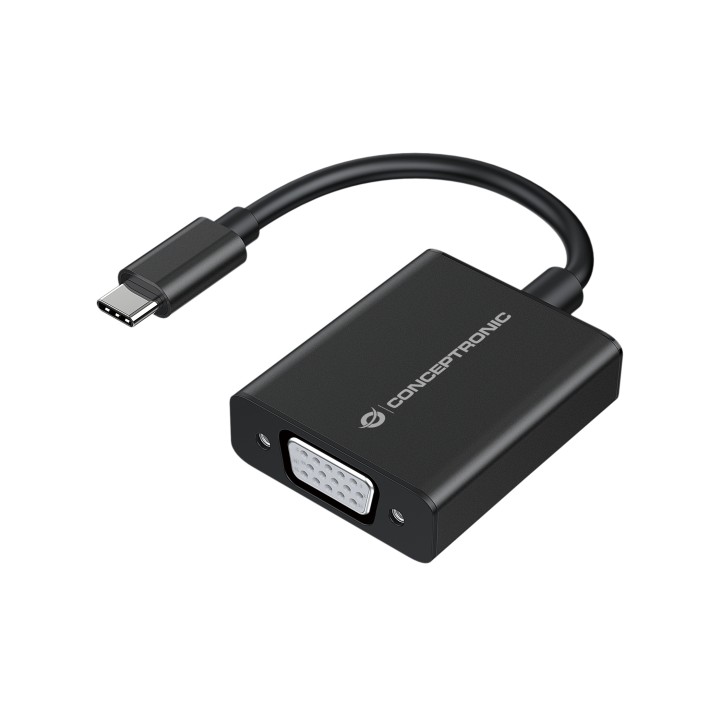 Cable CONCEPTRONIC USB-C/M a VGA/H 0.108m (ABBY05B)